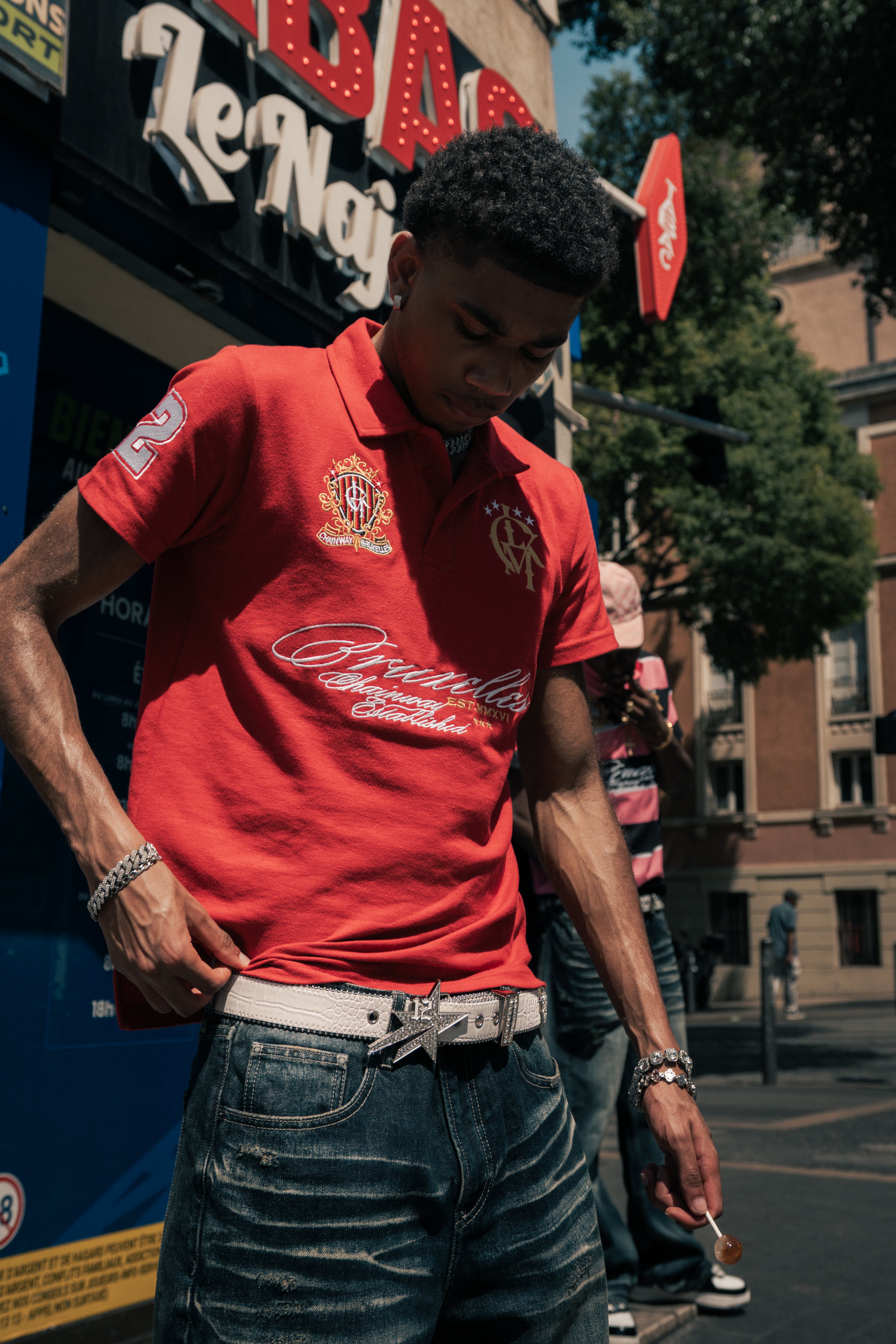 Polo 3Hunna - Red
