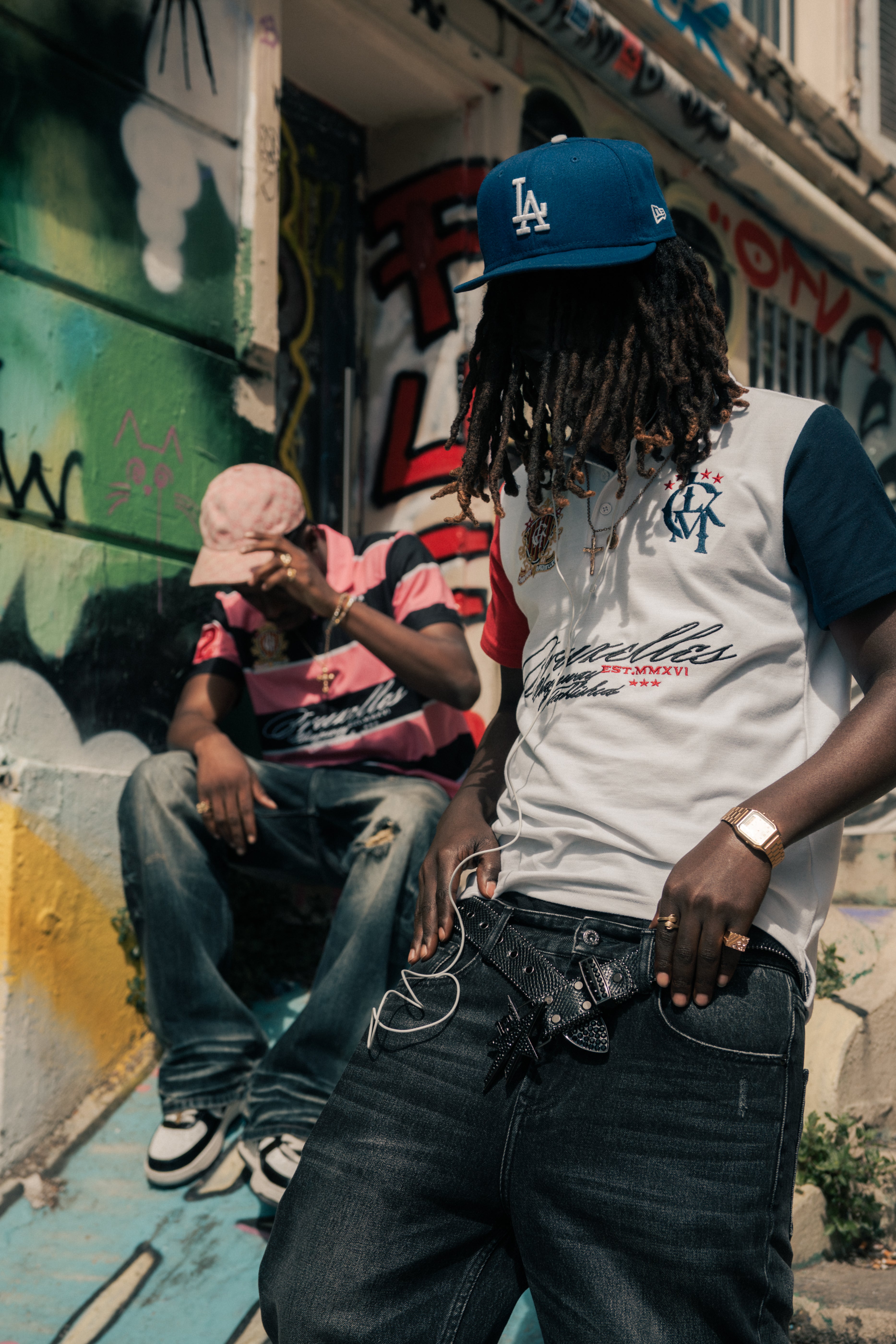 Polo 3Hunna - White Paris