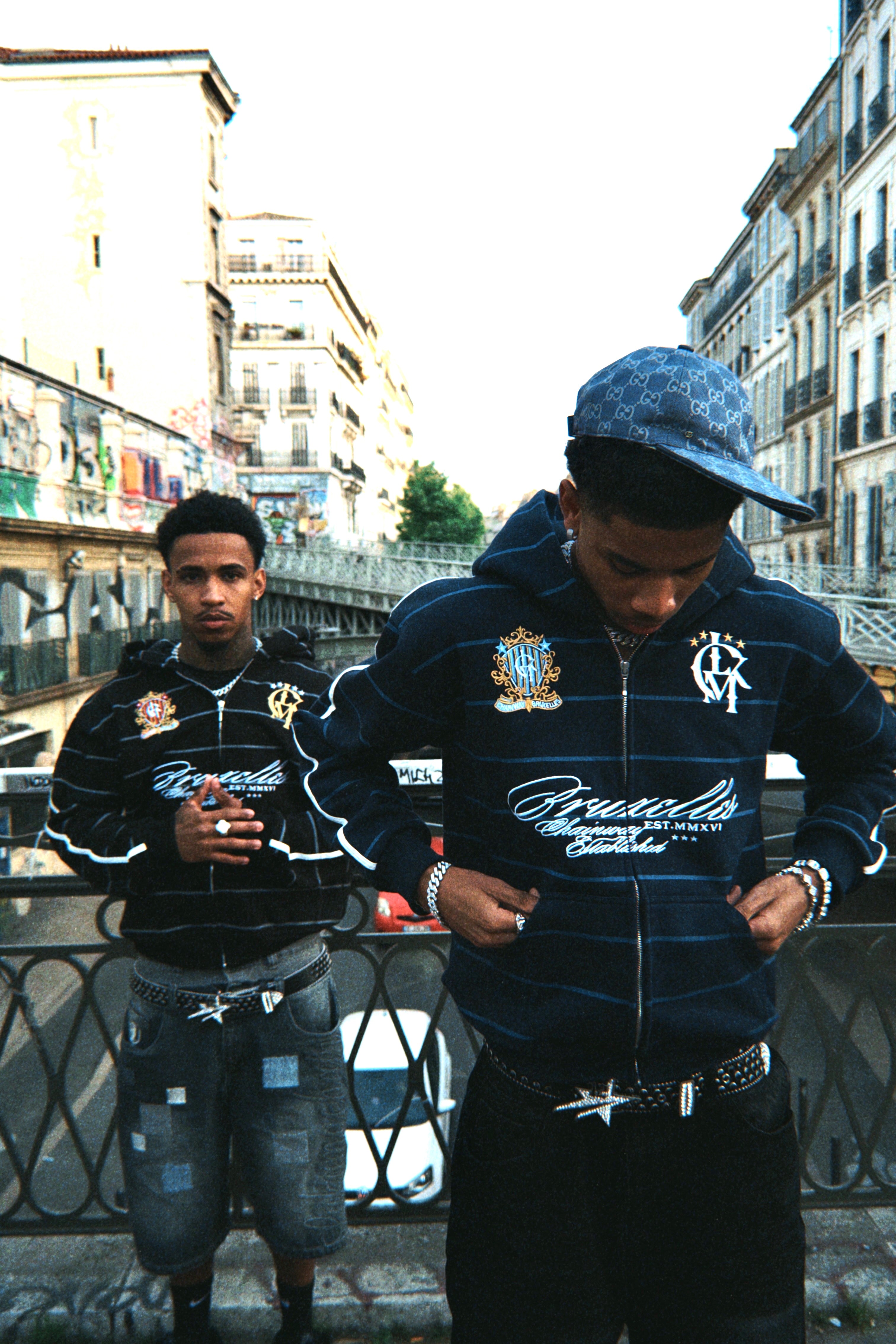 Zip Hoodie 3Hunna - Navy