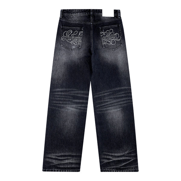 BAGGY JEANS - BLACK WASHED