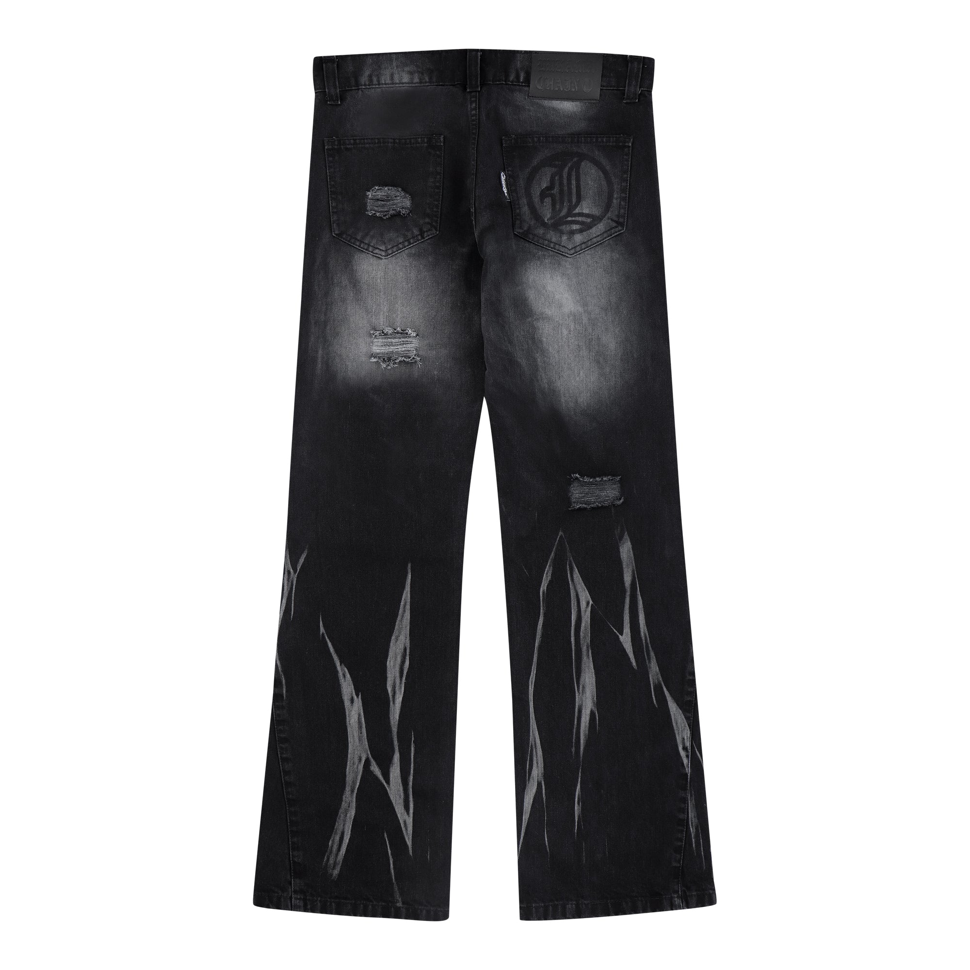 Flared Jeans Series - Black