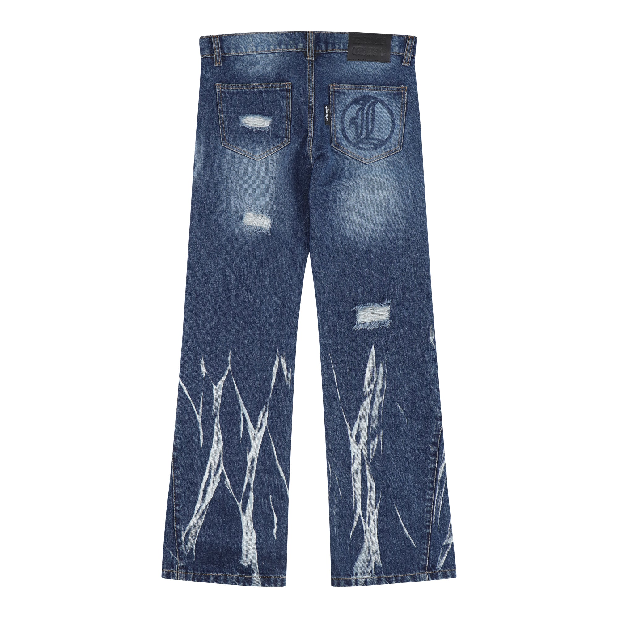 Flared Jeans Series - Blue