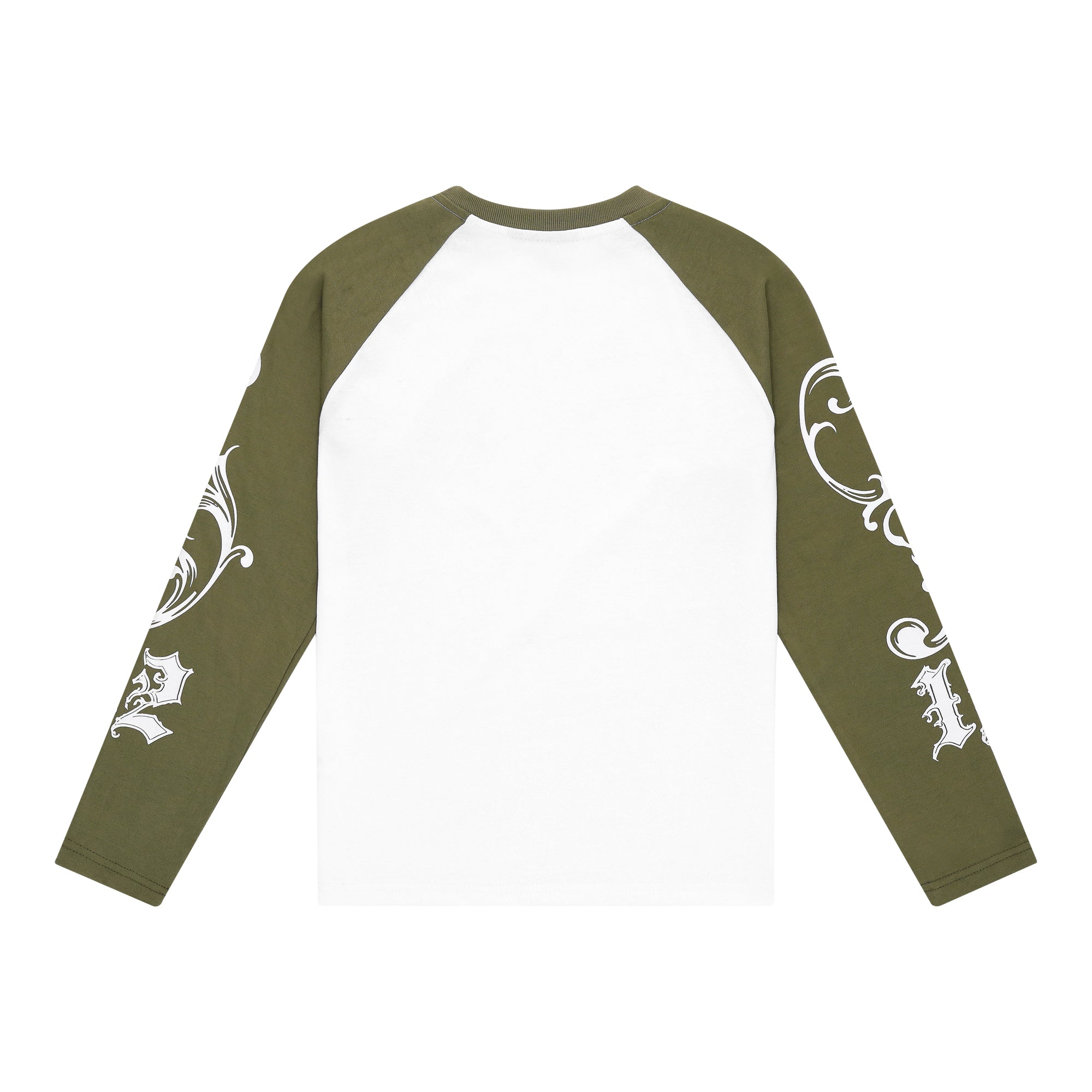 Longsleeve Green - Ancient Flower