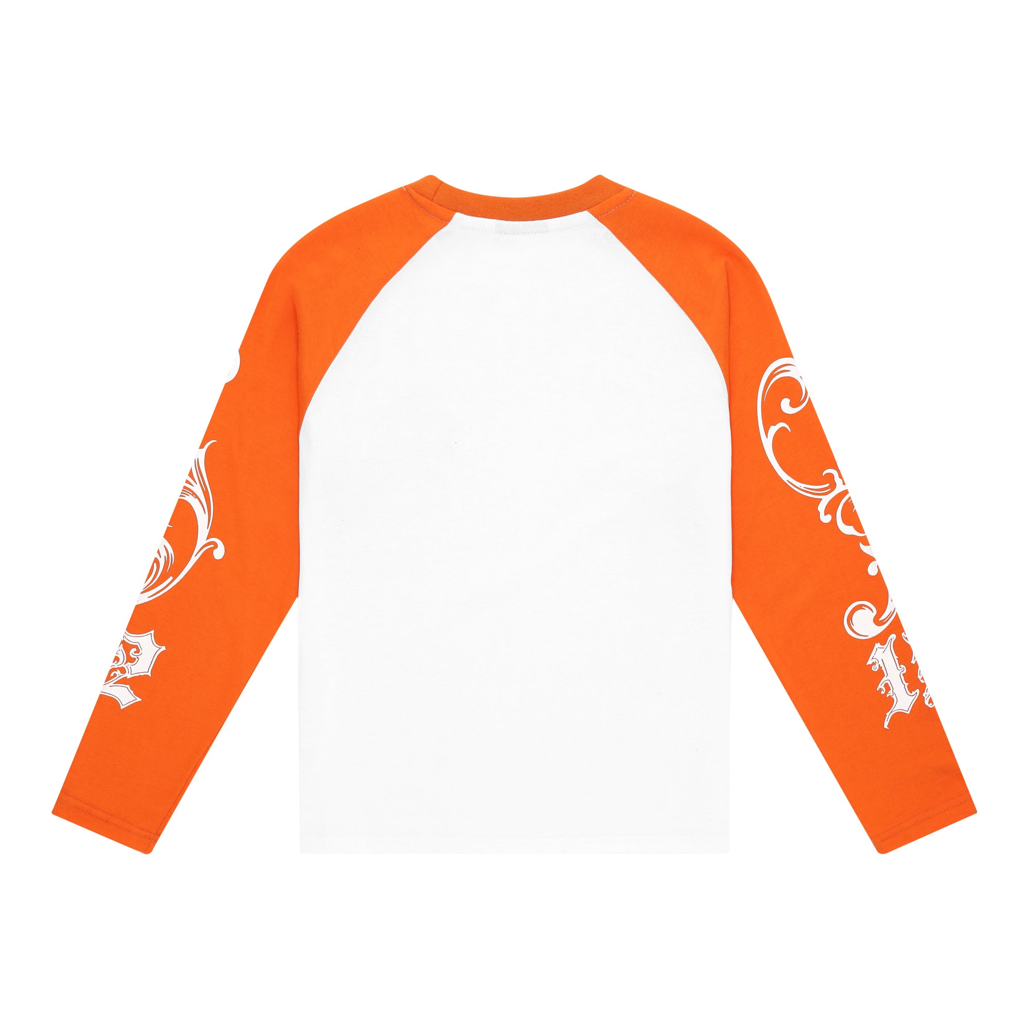 Longsleeve Orange - Ancient Flower