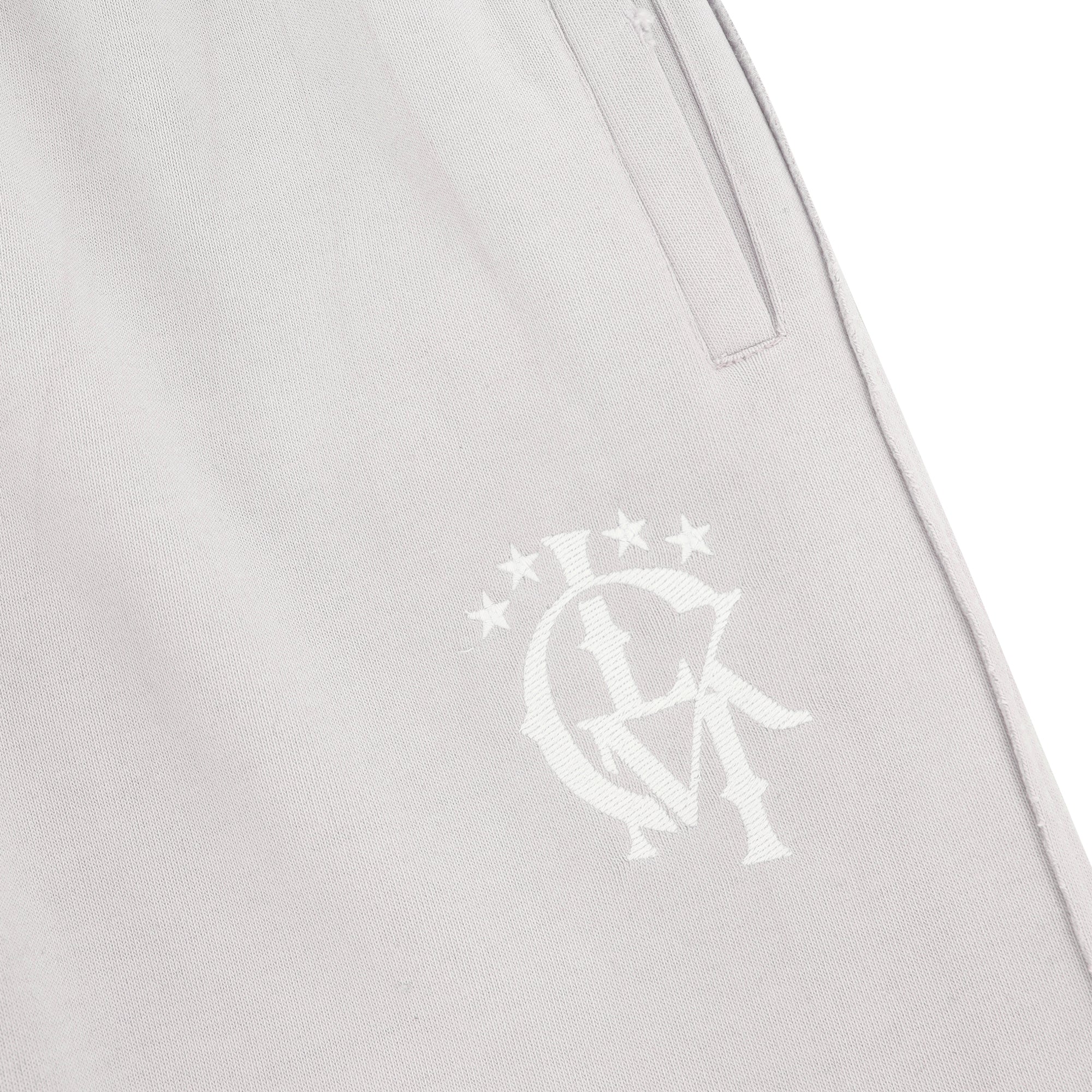 Distressed Zip Jogger 2.0 - Light Gray
