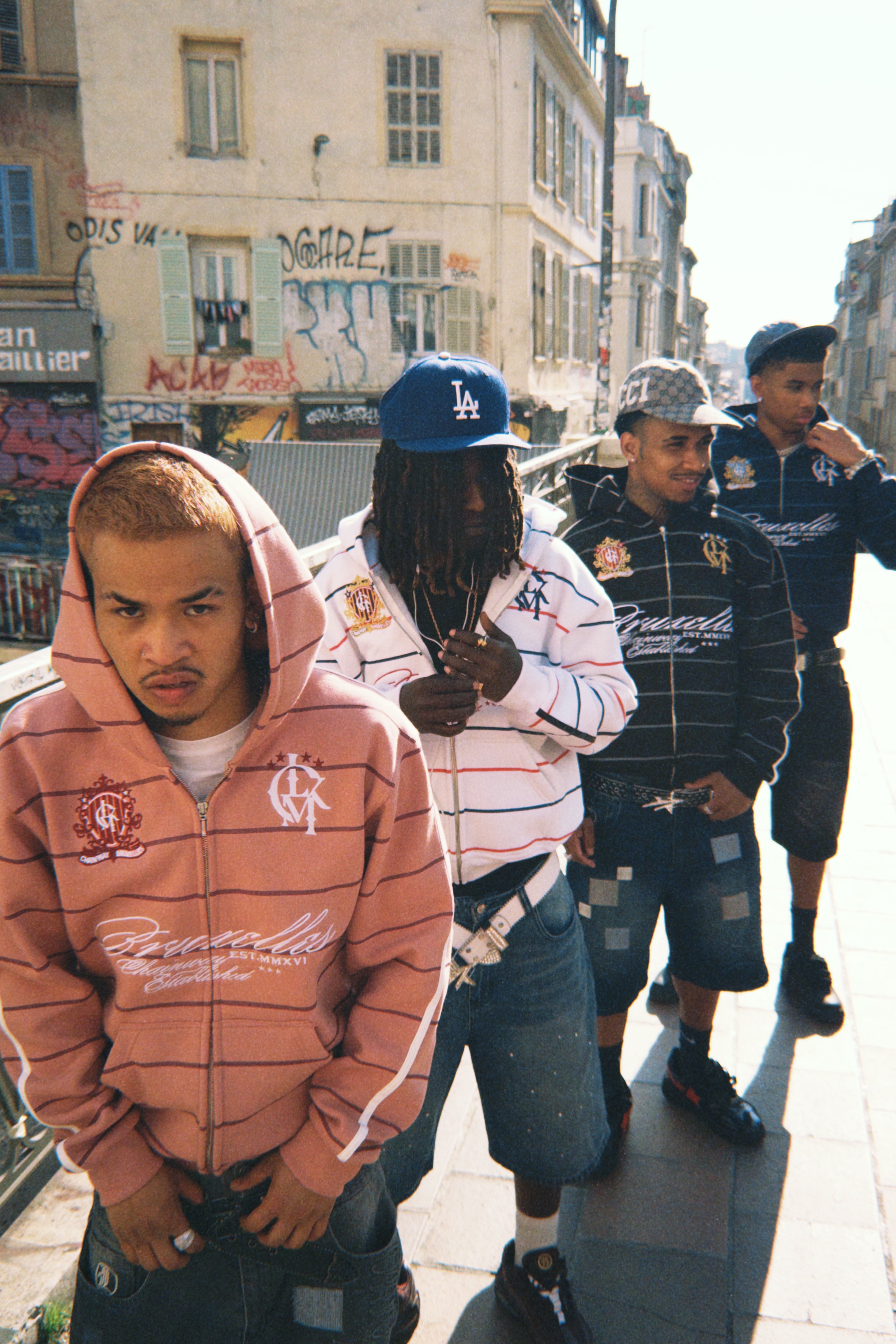 Zip Hoodie 3Hunna - White Paris