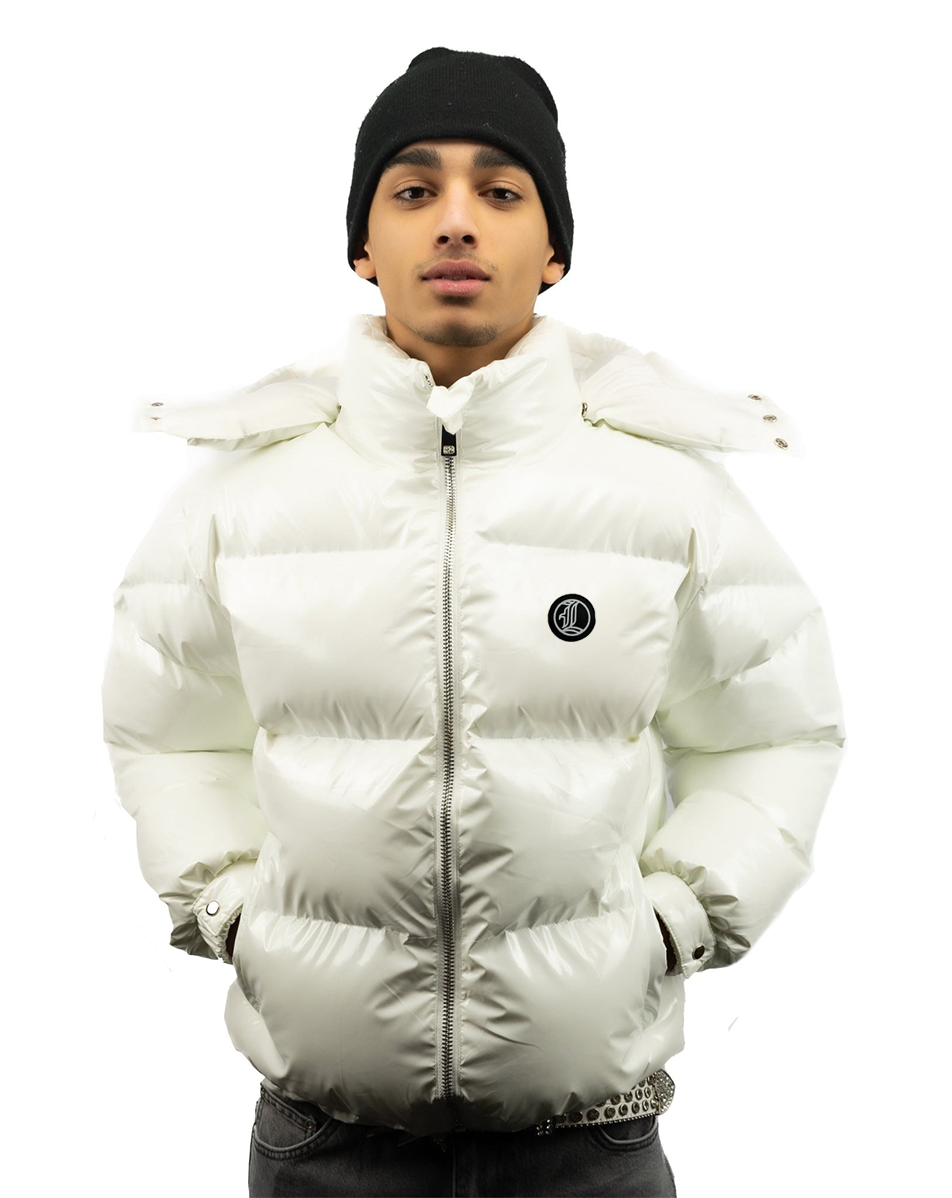 StarBoy Puffer Jacket White