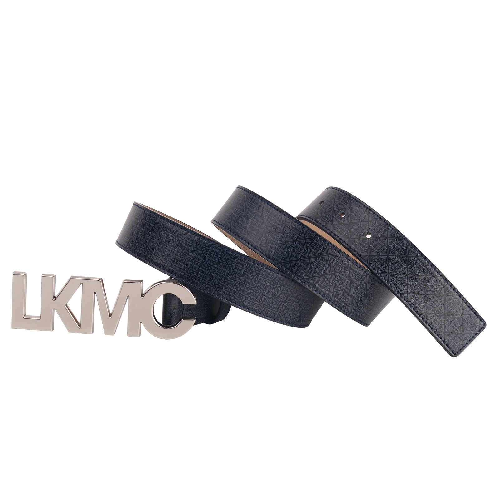 Buckle Logo Belt Black