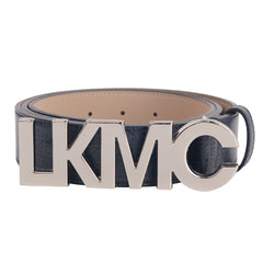 🎁 Buckle Logo Belt Black (100% off)
