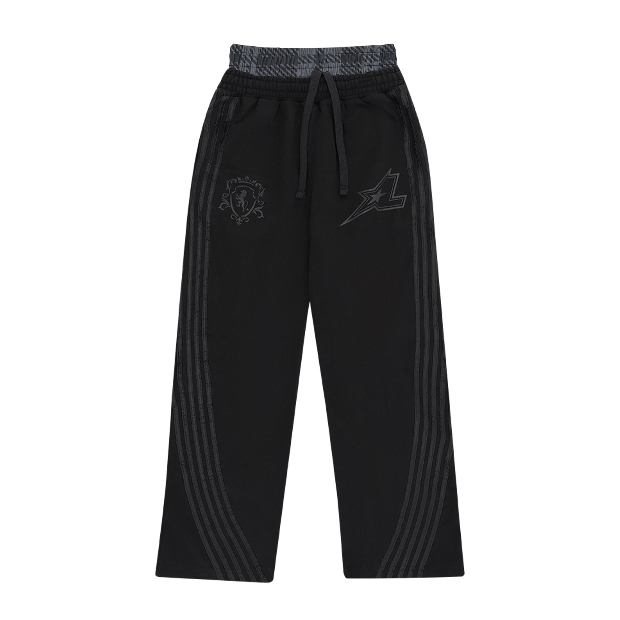 Jogger Striped - Black on Black
