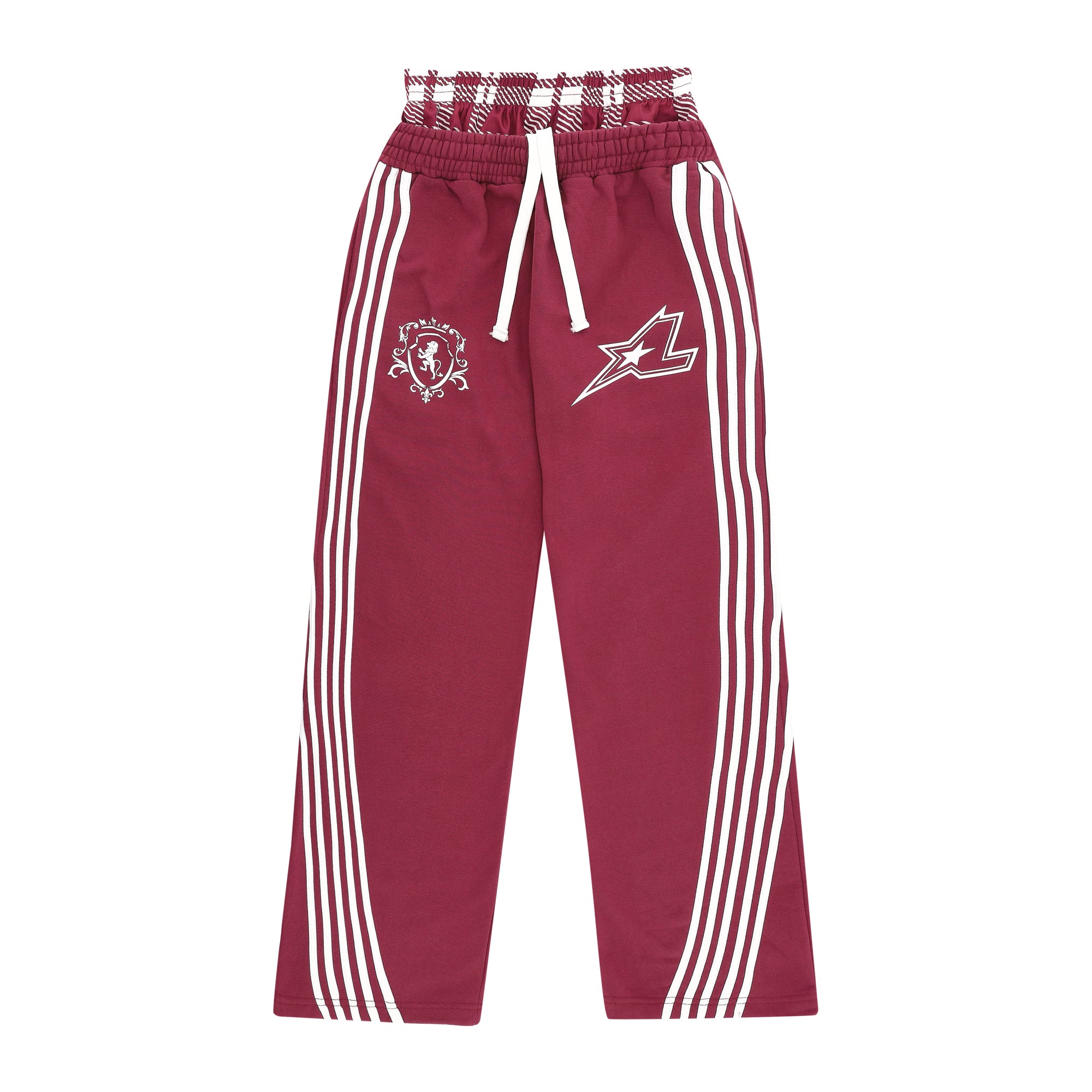 Jogger Striped - Burgundy