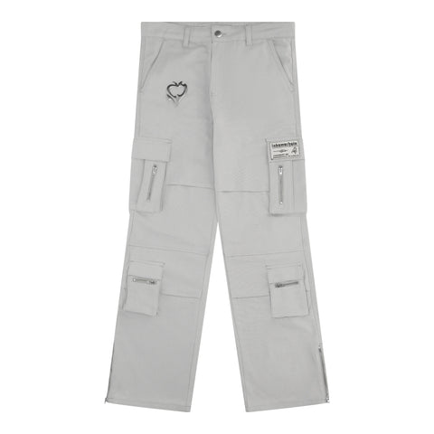 Chrome Cargo Pants Grey