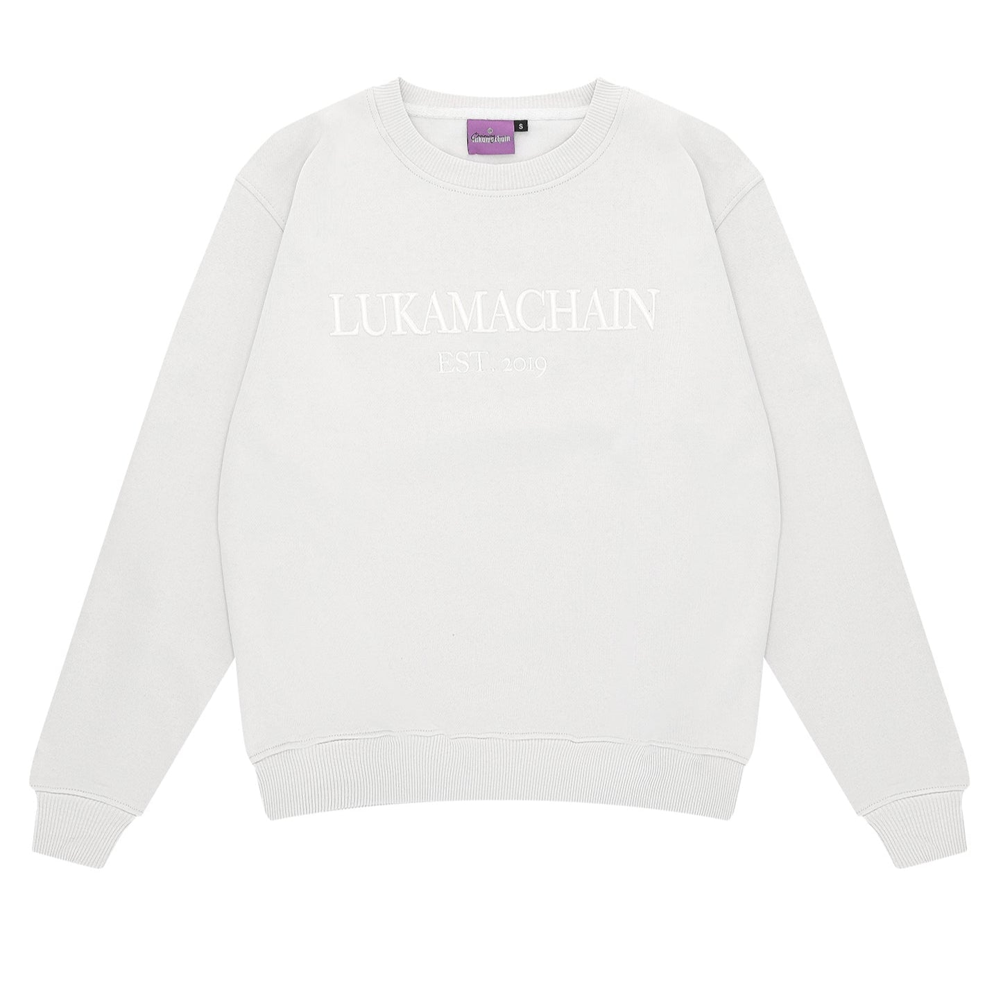 Essential Crewneck Light Grey