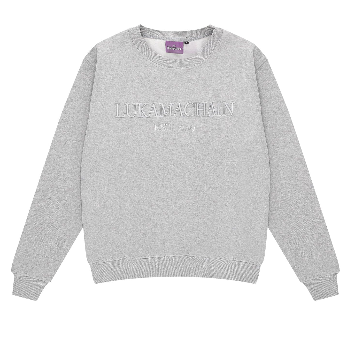 Essential Crewneck Heather Grey