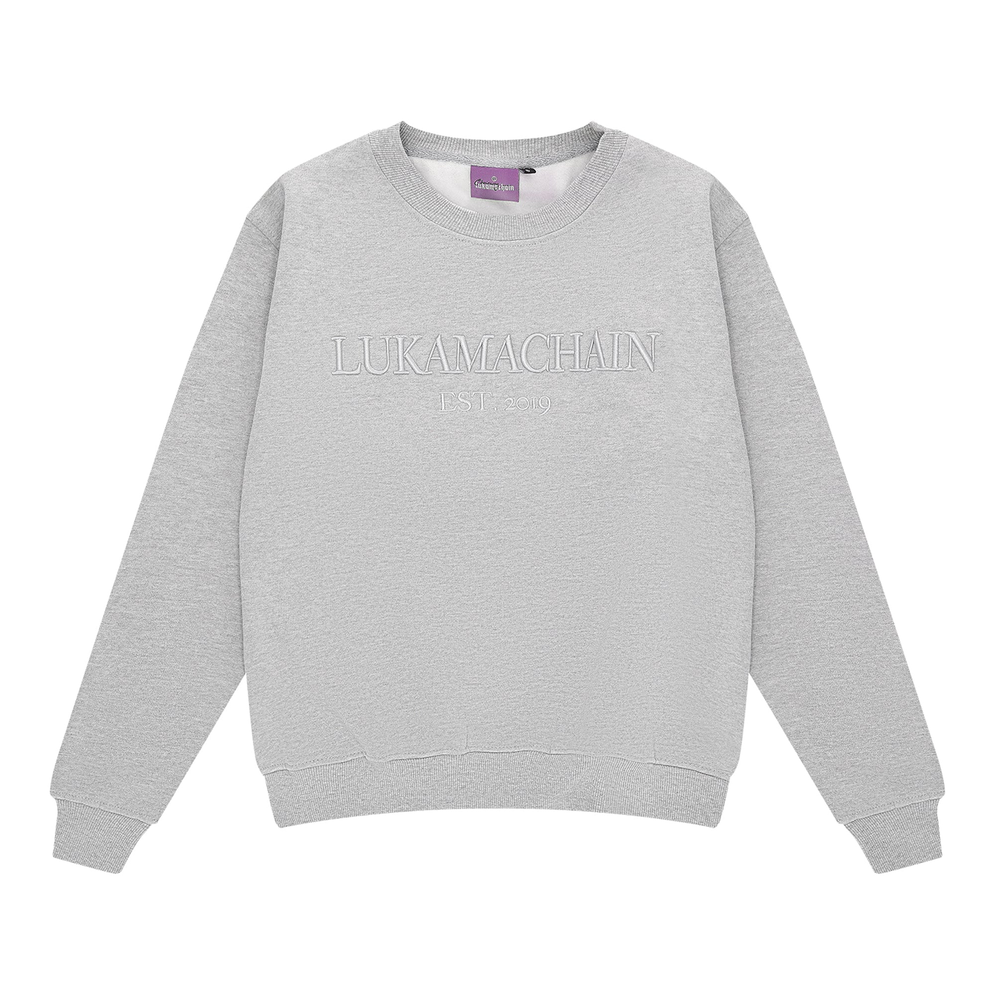 Essential Crewneck Heather Grey