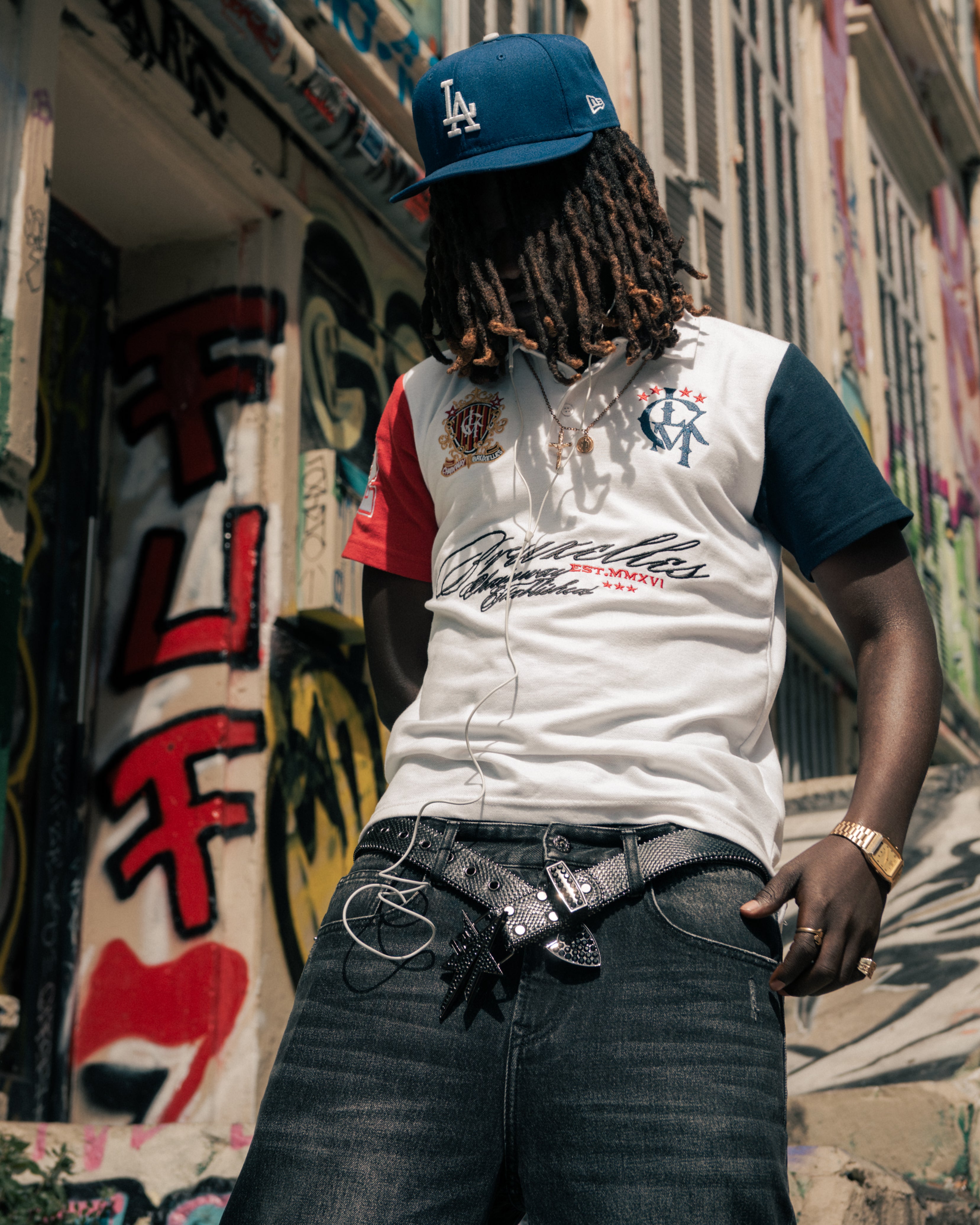 Polo 3Hunna - White Paris