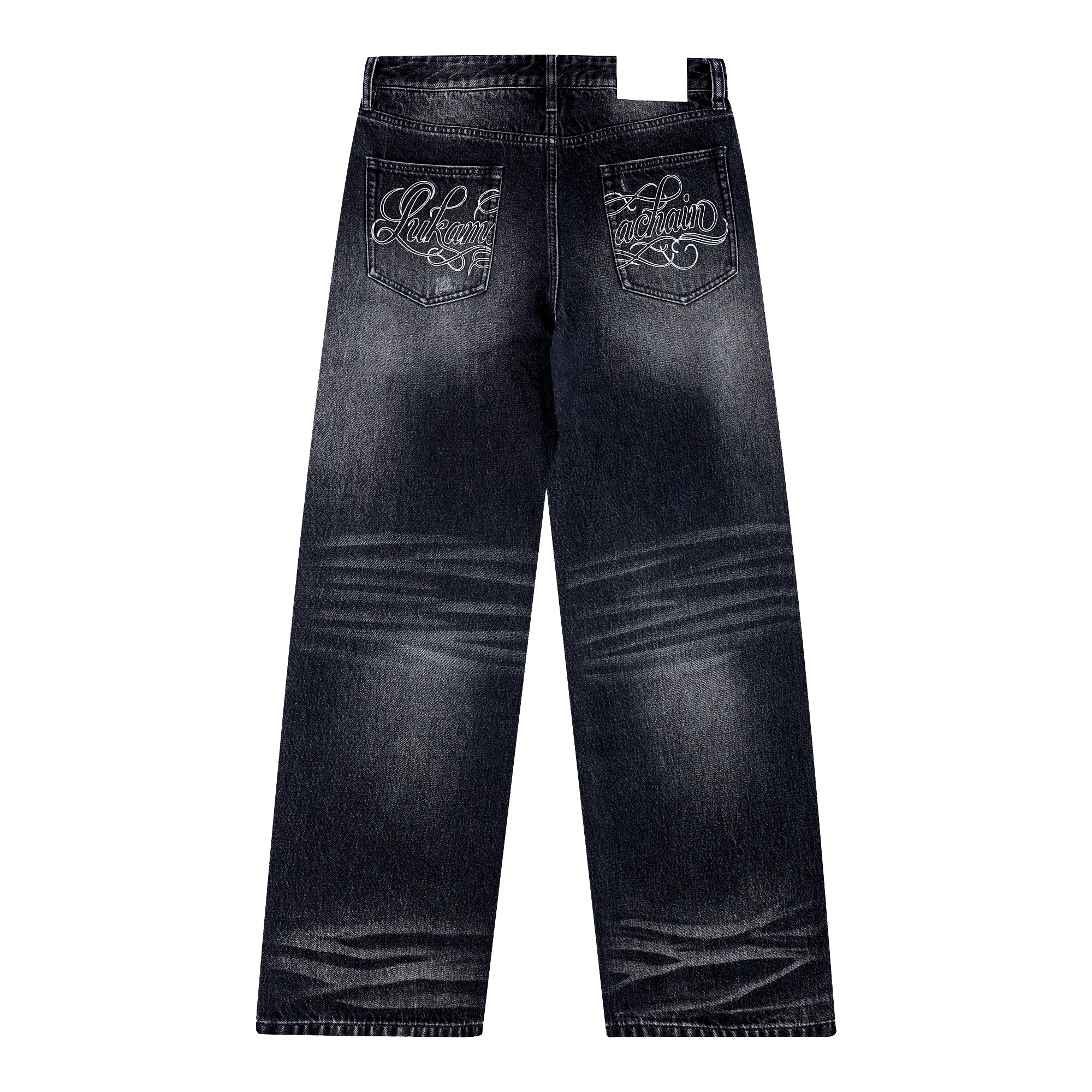 BAGGY JEANS - BLACK WASHED
