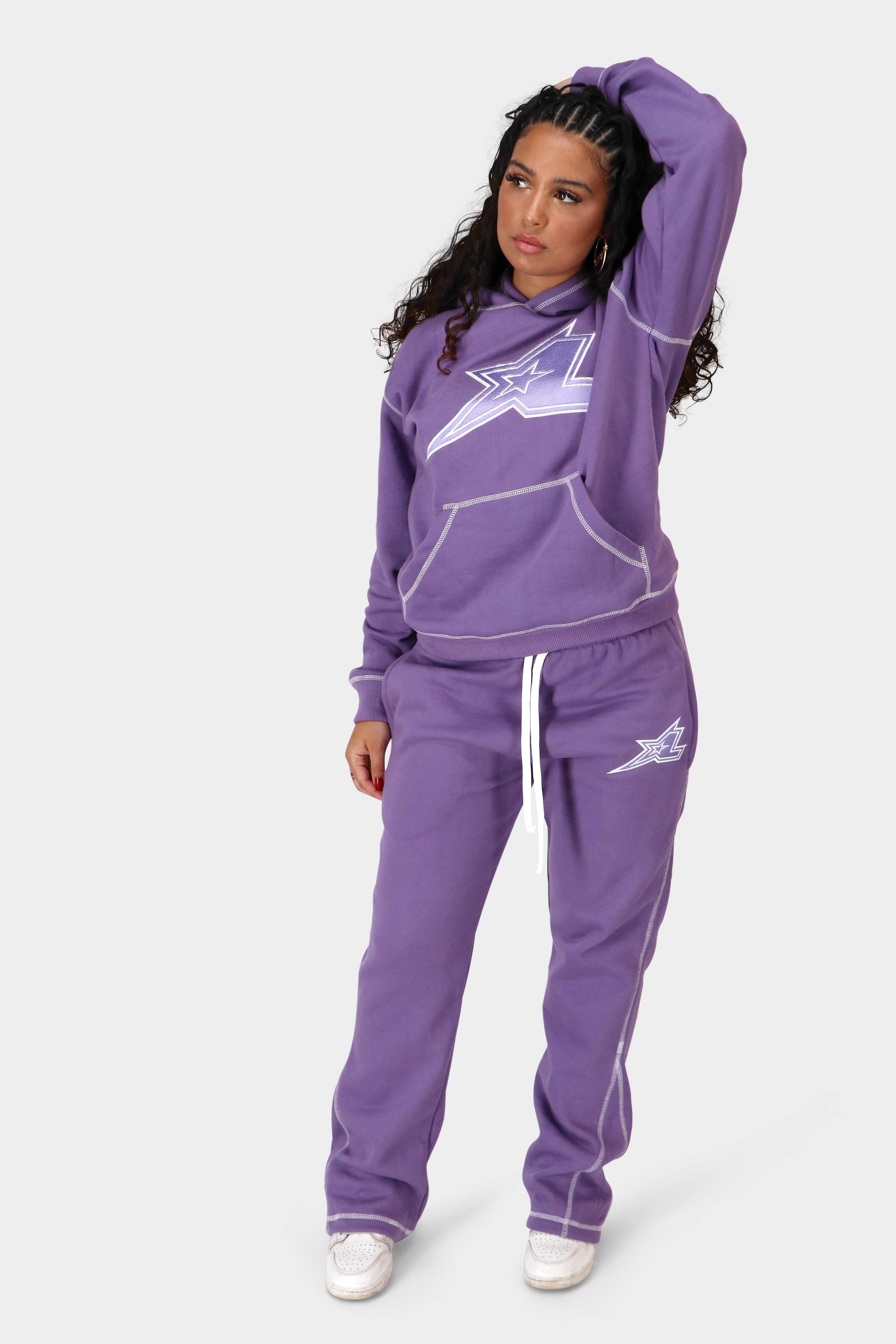 StarLine Purple Flared Jogger