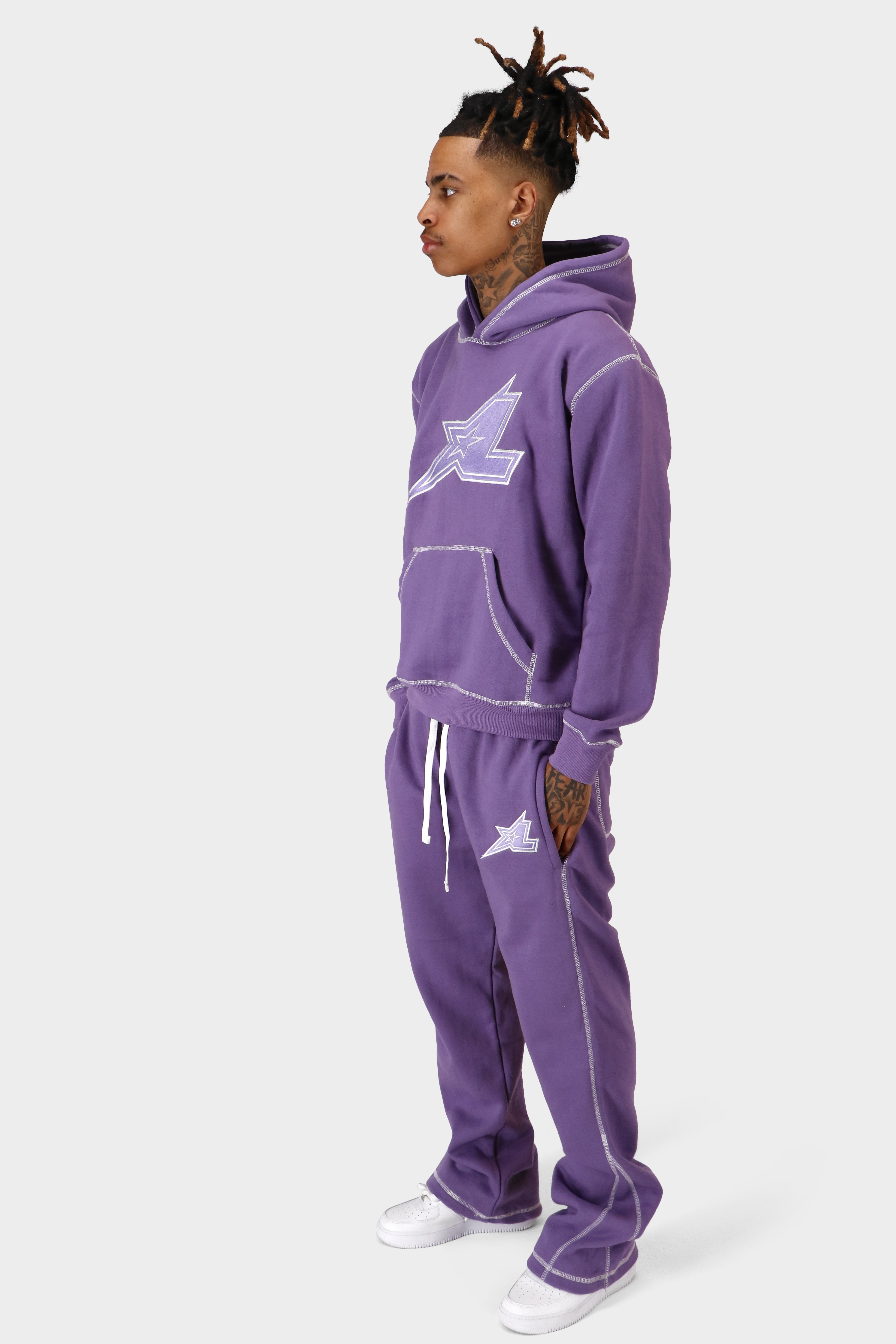 StarLine Purple Flared Jogger