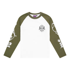 Longsleeve Green - Ancient Flower