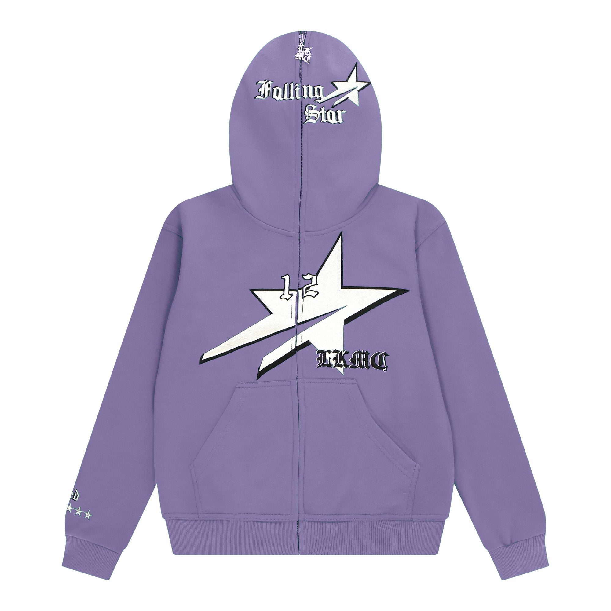StarBoy Purple Full Zip Hoodie