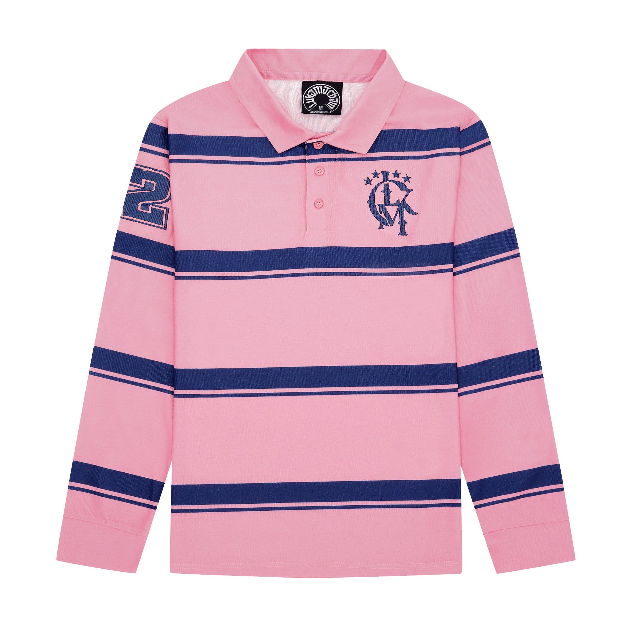 Polo Longsleeve 3Hunna - Pink