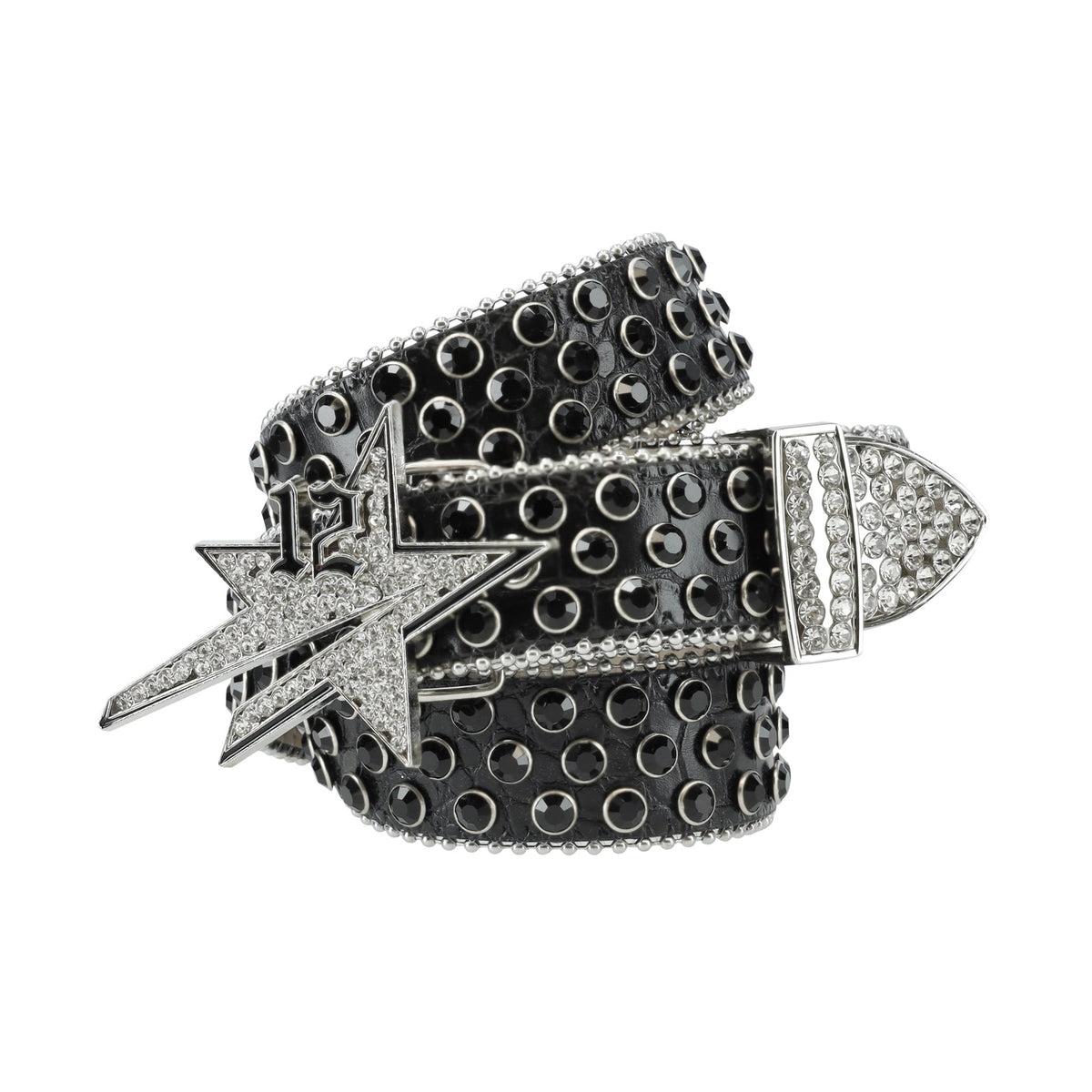 Diamond Star Belt - Black