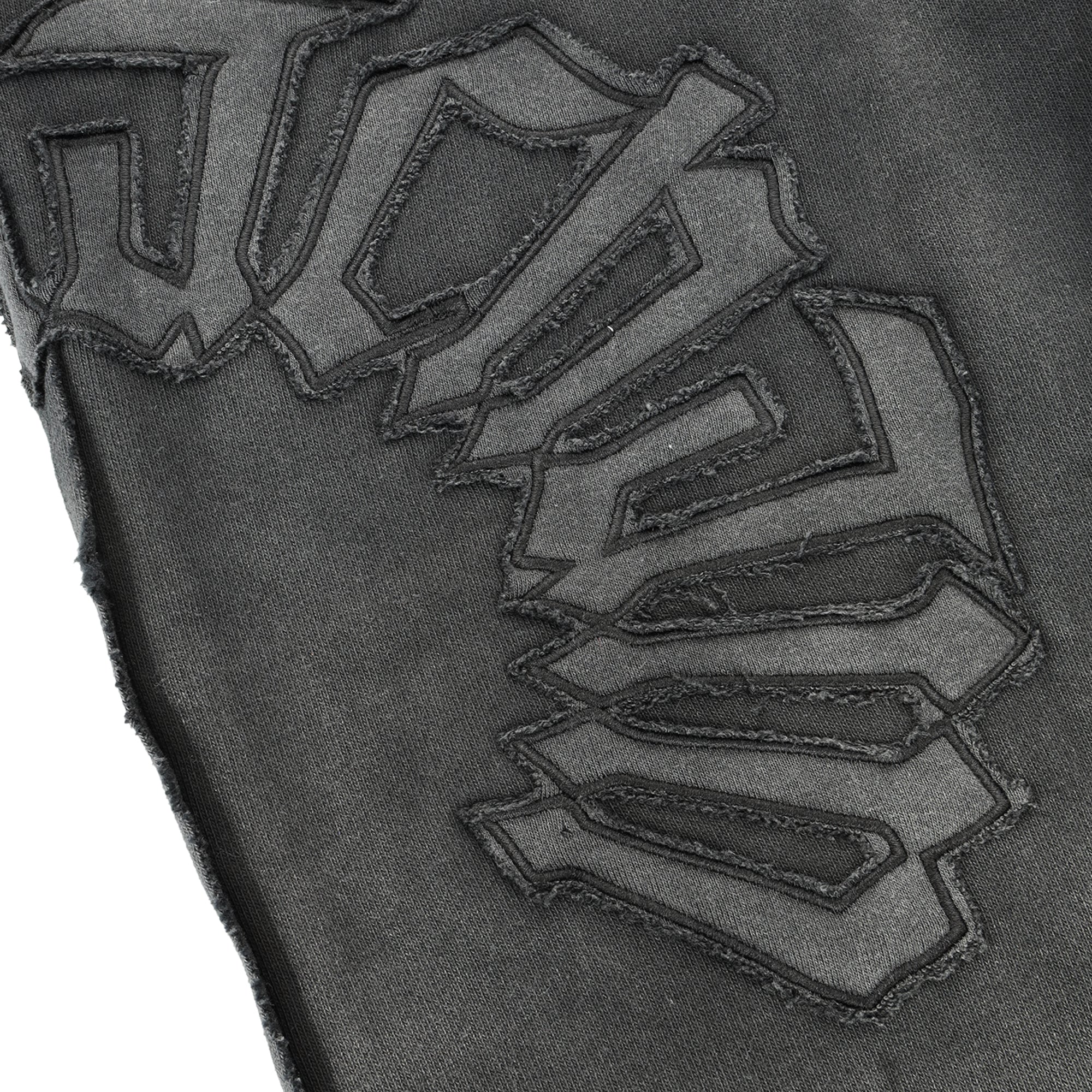Distressed Zip Jogger 2.0 - Dark Gray