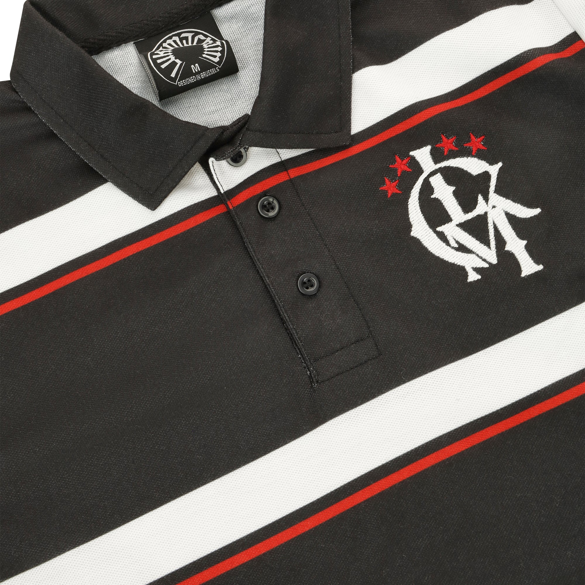 Polo Longsleeve 3Hunna - Black
