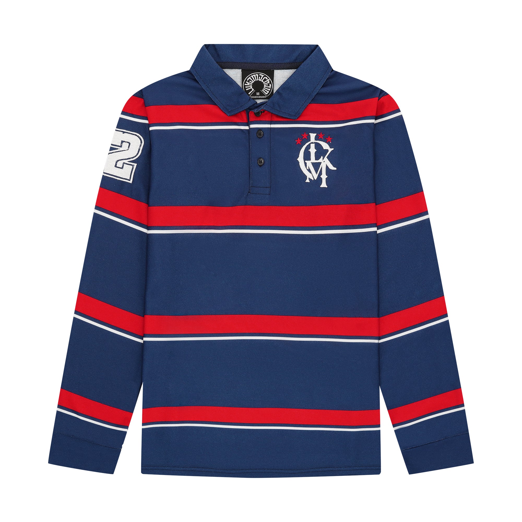 Polo Longsleeve 3Hunna - Navy