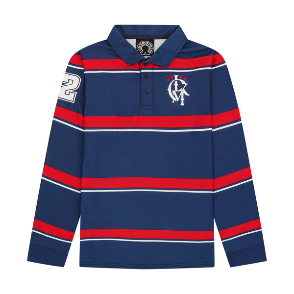 Polo Longsleeve 3Hunna - Navy