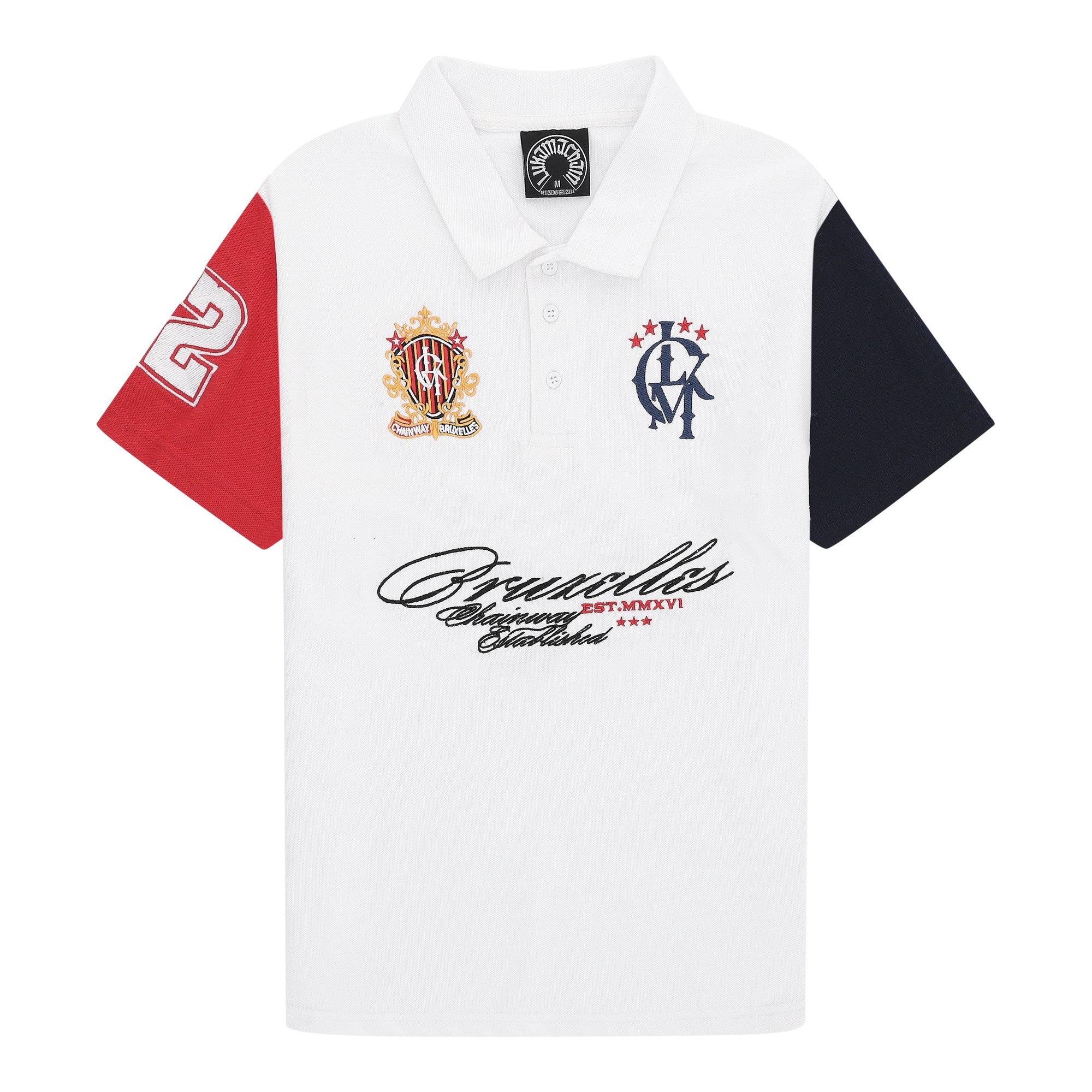 Polo 3Hunna - White Paris