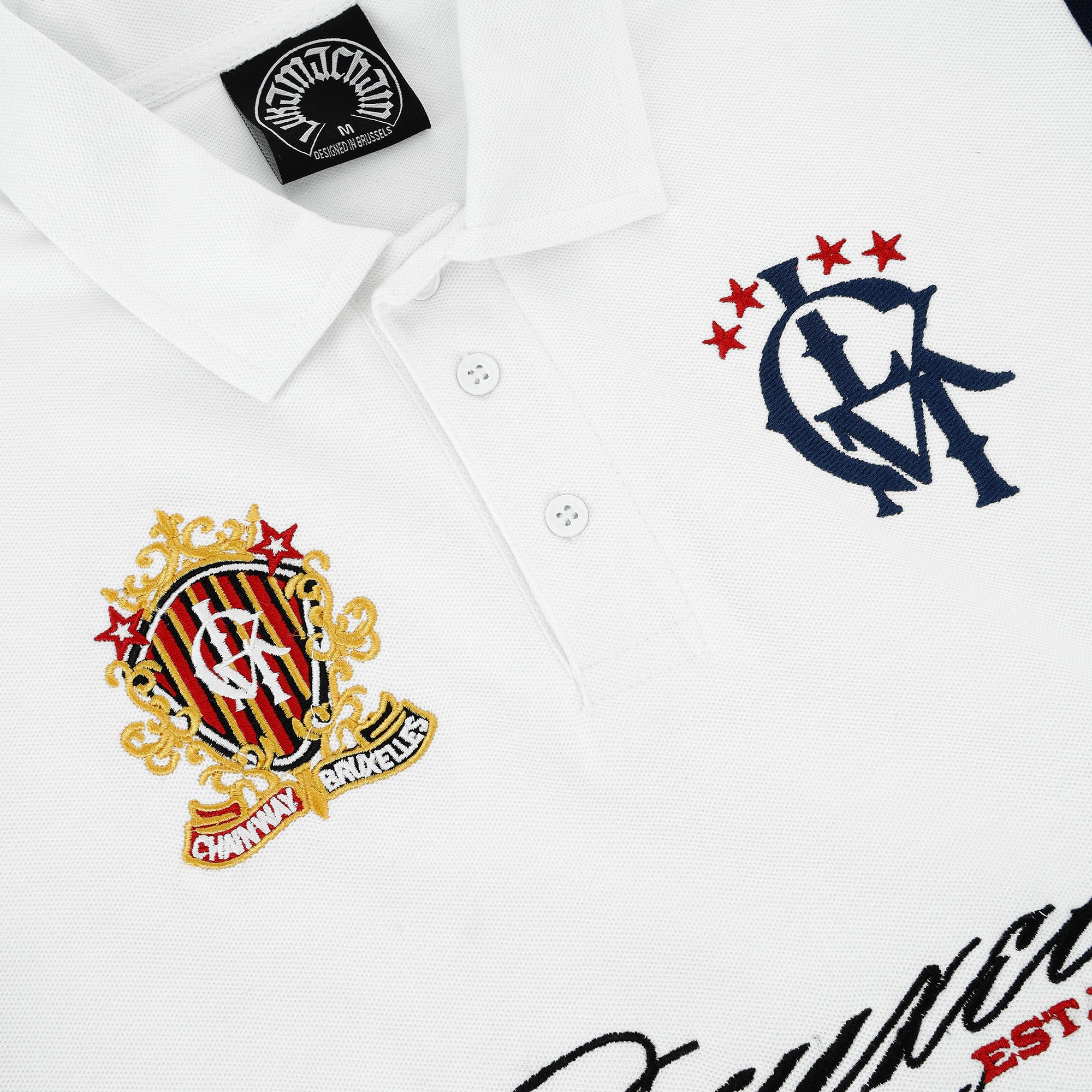 Polo 3Hunna - White Paris