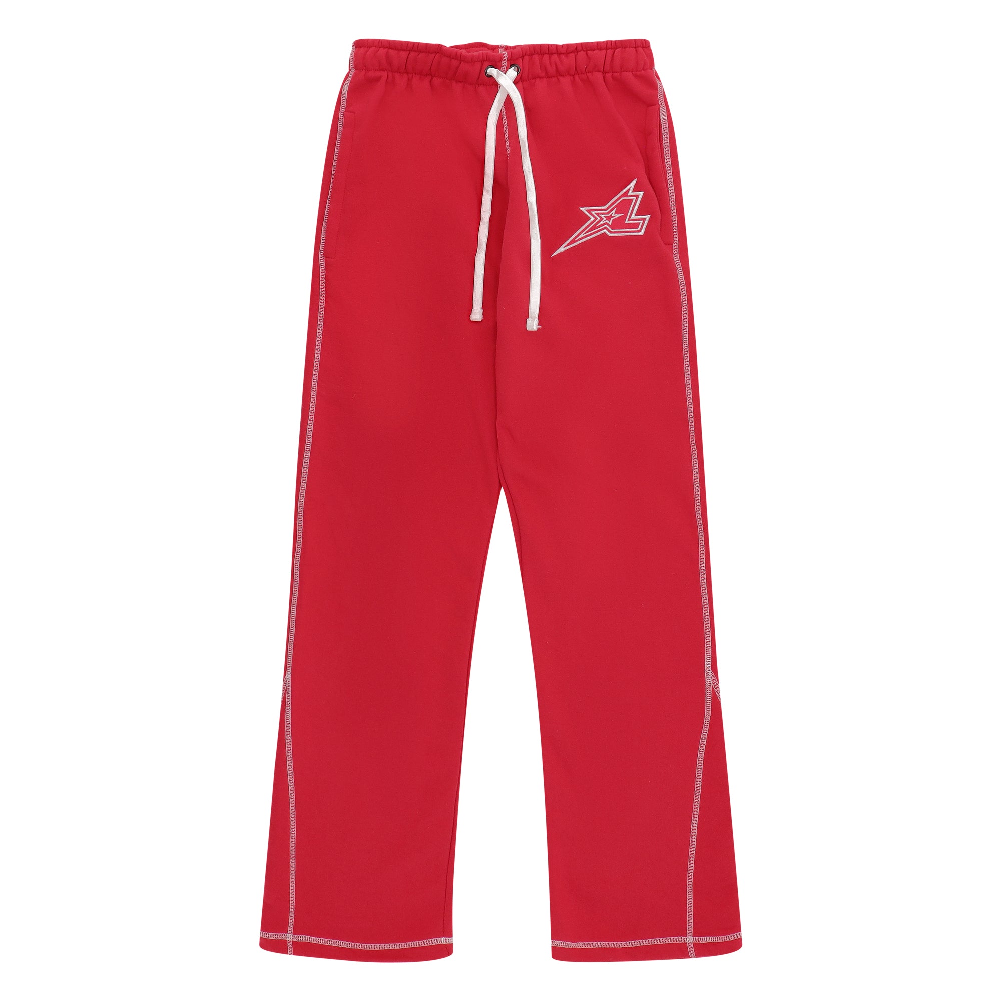 StarLine Red Flared Jogger
