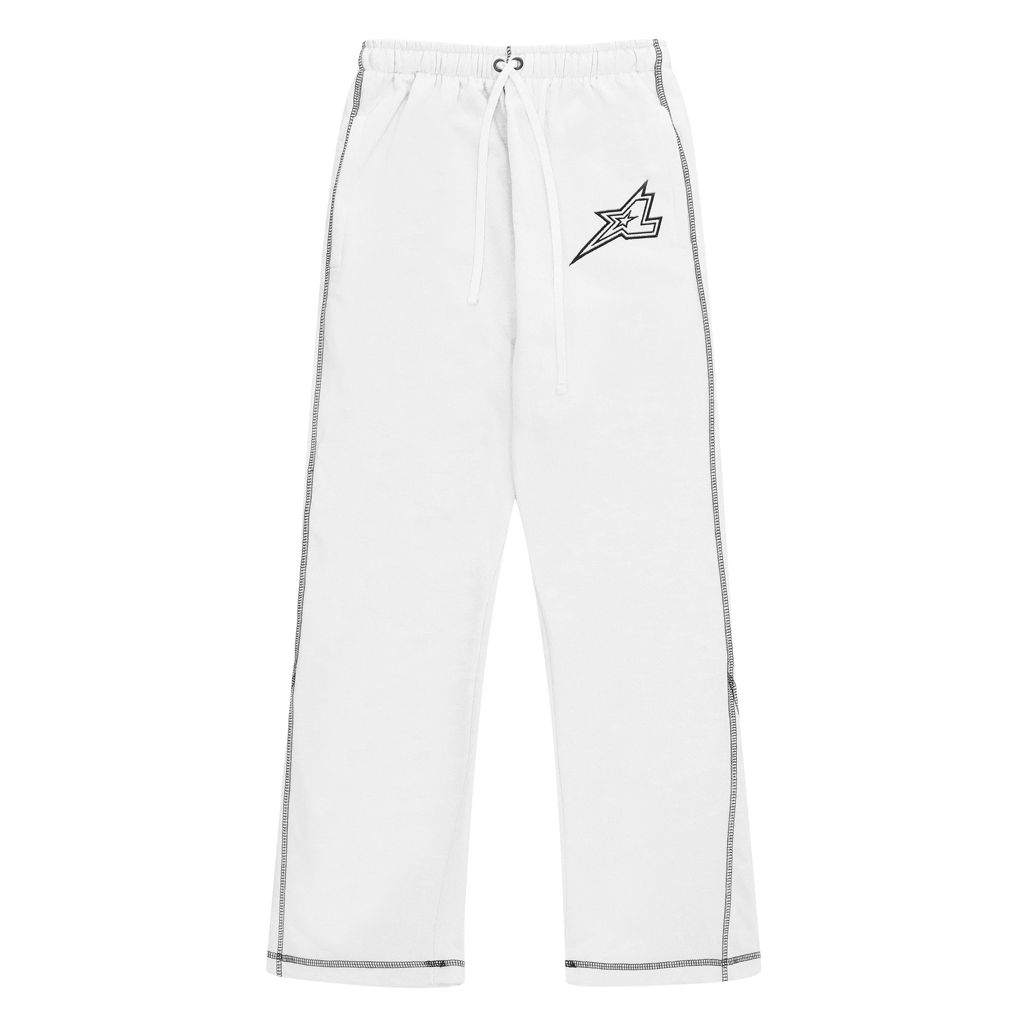 StarLine White Flared Jogger