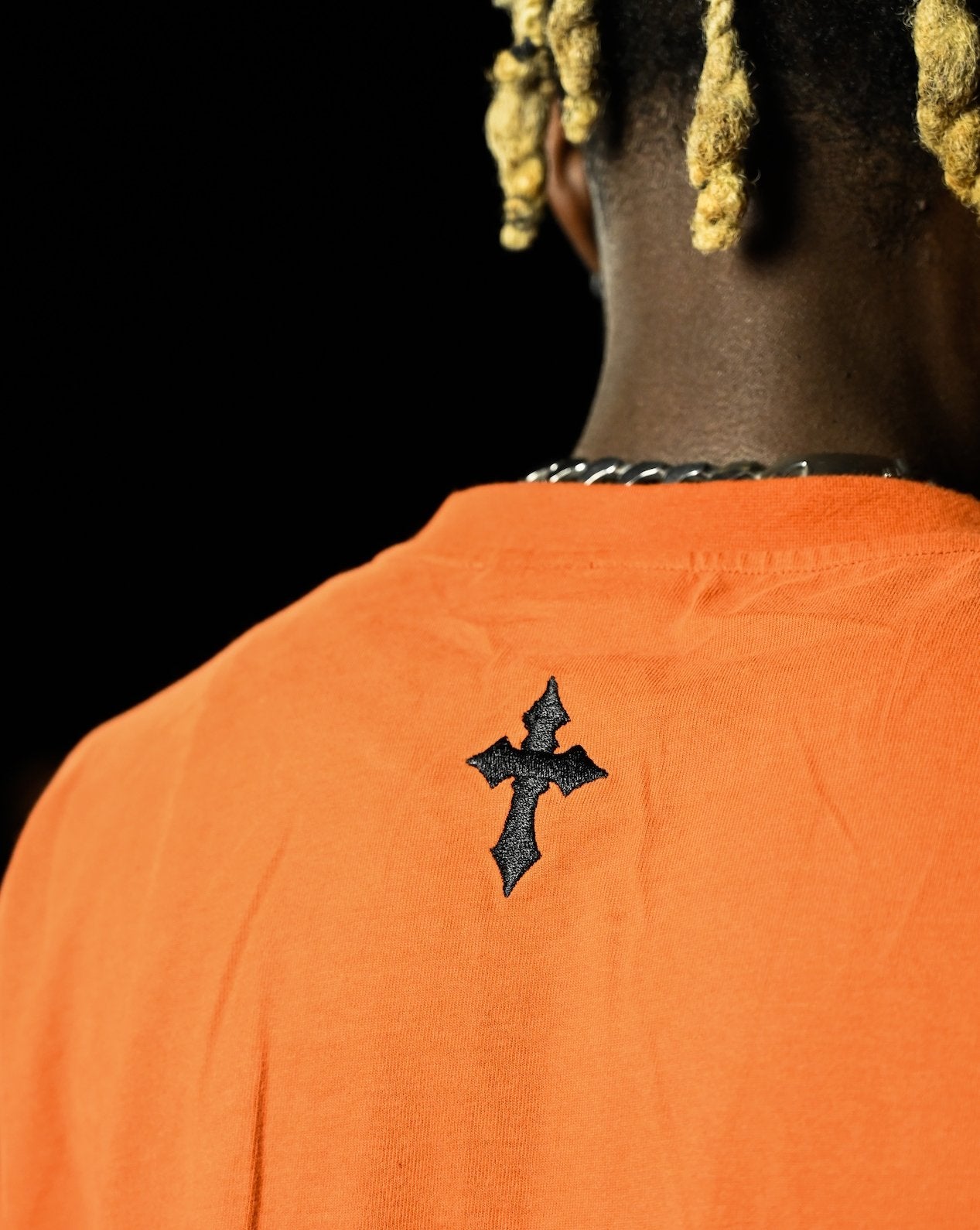 Transporting Logo T-shirt - Orange - lukamachain